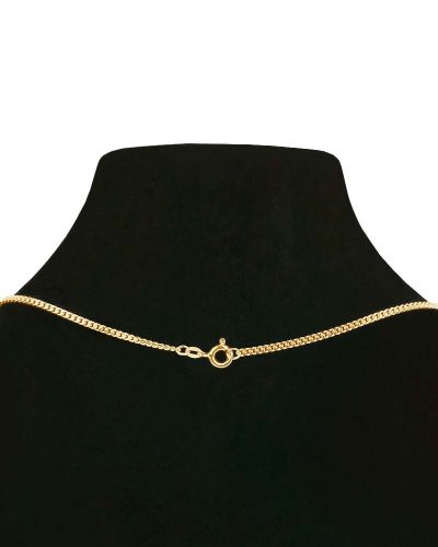 Preview: Collier Kette Double Gold PF 45 Länge 45 cm