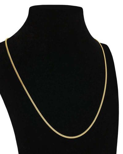 Preview: Collier Kette Double Gold PF 45 Länge 50 cm