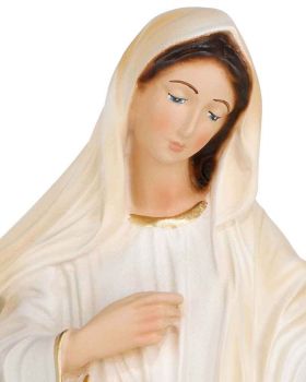 Maria Medjugore 30 cm Figur Resin handkoloriert