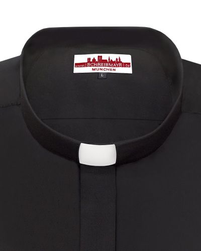 Preview: Collarhemd Langarm XXL Leinen 45 / 46