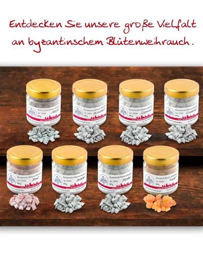 Weihrauch Gardenie griechisch 100 g im Glas