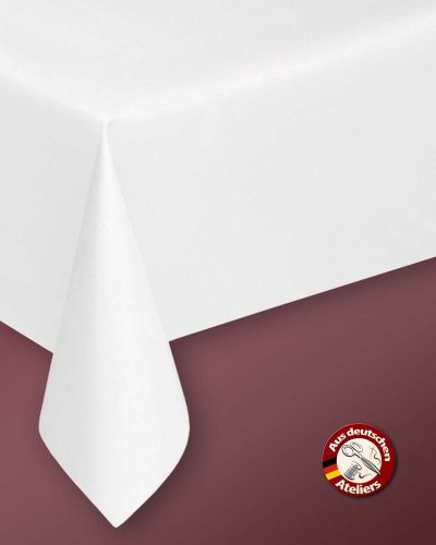  Halbleinen 180 cm breit weiß 50% Baumwolle 50% Leinen