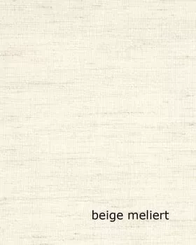 Mantelalbe mit Knopf 145 cm beige meliert mit Stehkragen