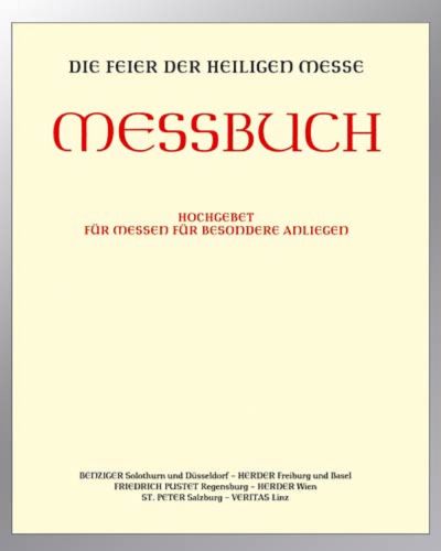 Hochgebet für Messen