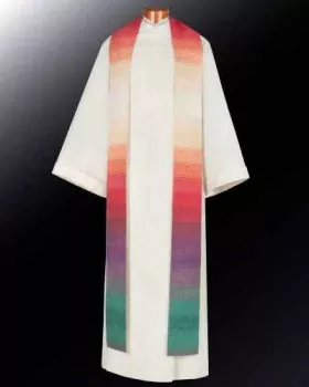 Priesterstola Harmonie 160cm Handwebe mit Farbverlauf
