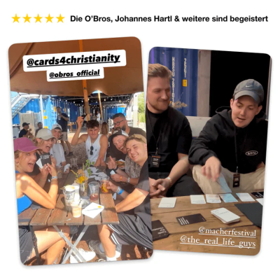 Cards for Christianity, 50 Fragen und 200 Antworten