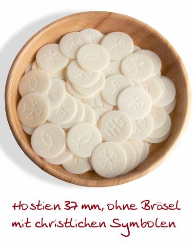 750 Brothostien im Behälter 38 mm Ø 1,7 mm stark