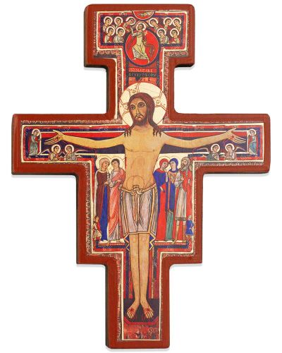 Ikone St. Damniano Jesu Kreuzigung 20x26 cm