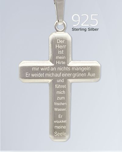 Preview: Kreuz Sterling Silber 