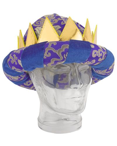 Krone Sternsinger / Heilige Drei Könige blau