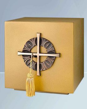 Tabernakel Salvator Mundi 26 x 26 x 27,5 cm