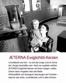 20 AETERNA Kerzen 7 Tage BIOCELLAT Hülle weiß