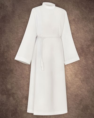 Albe mit Stehkragen 110 cm, 100 % Polyester