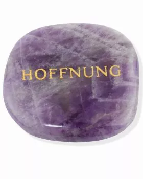 Handschmeichler Amethyst 4 x 4 cm HOFFNUNG