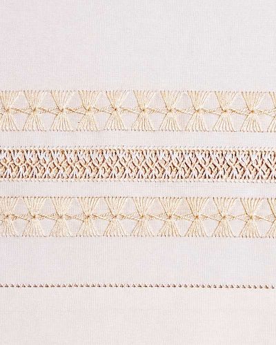 Preview: Chorrock handbestickt Trevira/Wolle 100 cm lang