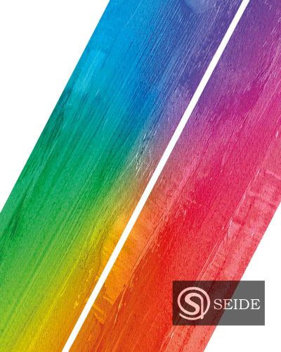Preview: Diakonstola Regenbogen 100 % Seide