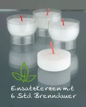 400 Ersatzkerzen 44 mm Ø für 6 Stunden Opferlichter