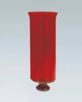 Ewiglichtglas 23,5 cm, geschwungene Form