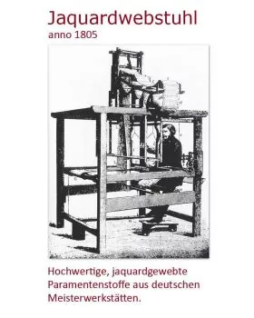 Kasel schwarz Blockkreuz Goldstreifen gefüttert 138cm