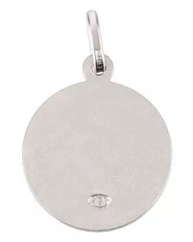 Medaille HeiligerJosef 17 mm Ø Anhänger Silber 925