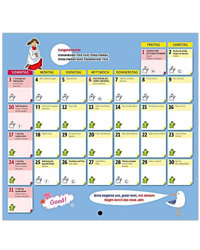 Preview: Ministranten-Wandkalender 2027, 13 Blatt