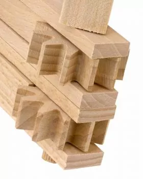 Karfreitags - Holzratsche Buchenholz 13 x 23 cm