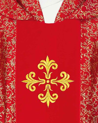 Nikolausgewand 140 cm barockes Design mit Stola