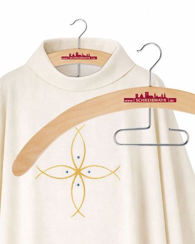 Preview: Kaselbügel mit Steg, 60 cm in solider Holzausführung