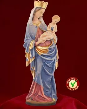 Madonna Krumauer 28 cm coloriert