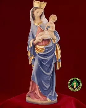 Madonna Krumauer 28 cm coloriert