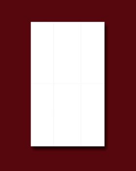 Lavabo aus Baumwolle weiss 50 x 30 cm mit Spitze
