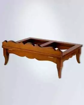Lesepult verstellbar Holz gebeizt 42 x 30 x 13 cm
