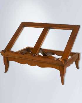 Lesepult verstellbar Holz gebeizt 42 x 30 x 13 cm