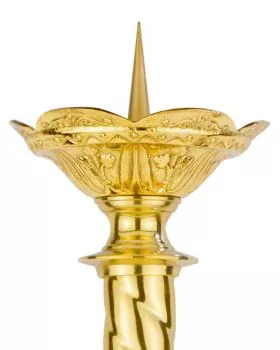 Altarleuchter Messing klassisch 56 cm hoch