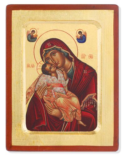 Ikone Glikofilusa 10,5x13 cm byzantische Lithografie