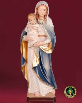 Madonna mit Kind 30 cm holzgeschnitzt, bemalt
