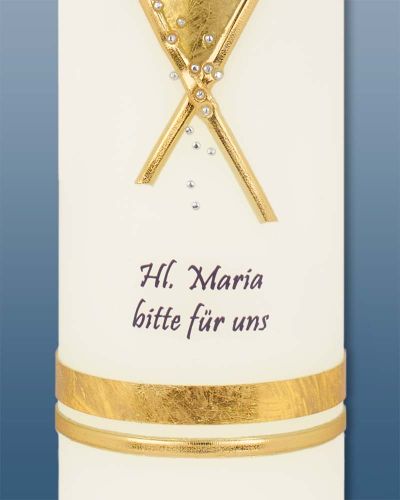 Marienkerze 600 x 70 mm Sixtinische Madonna