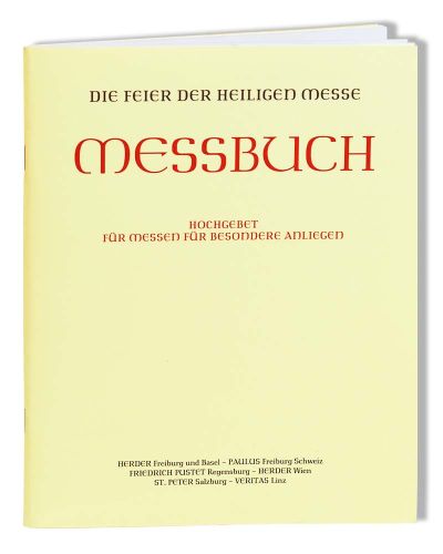 Hochgebet für Messen