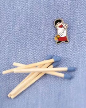 Mini-Pin zum Anstecken, mit Sicherheitsverschluss