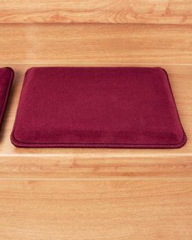Ministranten Kniekissen rot Velour 40x25 cm Polster 35 mm