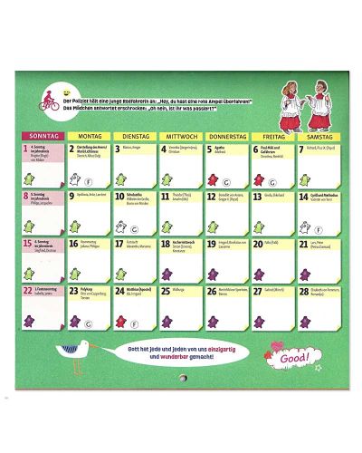 Ministranten-Wandkalender 2025, 13 Blatt