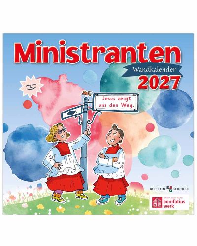 Ministranten-Wandkalender 2027, 13 Blatt