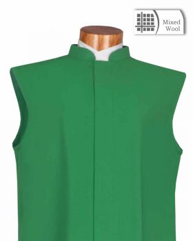 Paramentenstoff Gabardine grün 150 cm Trevira Wolle