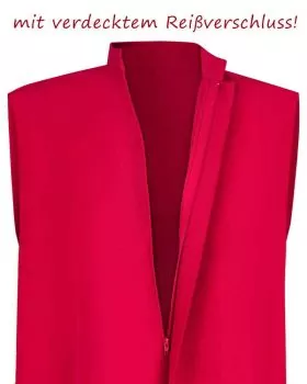 Ministrantentalar rot 120 cm ohne Arm 100 % Polyester