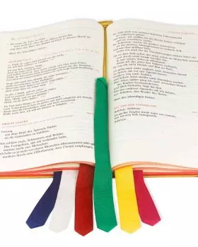Missalebänder für Messbuch 6 farbige Bänder 60 cm lang