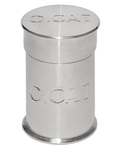 Ölgefäß mit Schraubgewinde 5,5cm hoch, O.CAT