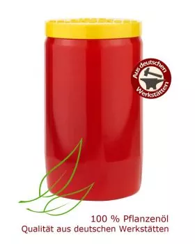 20 Grabkerzen rot 3 Tage Brenner 100% Pflanzenöl