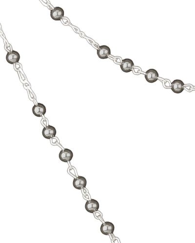 Preview: Rosenkranz Hämatit 6 mm Ø Perlen im Geschenketui
