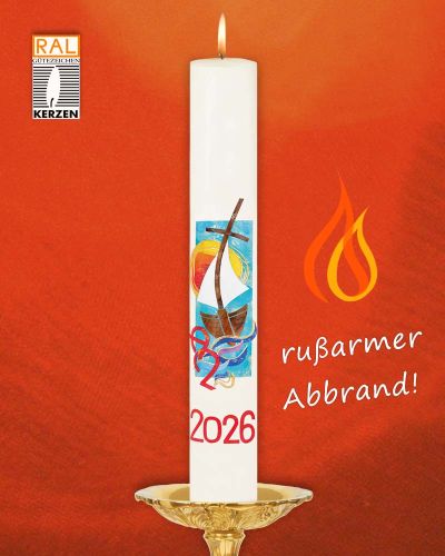 Preview: Osterkerze 800 x 80 mm 