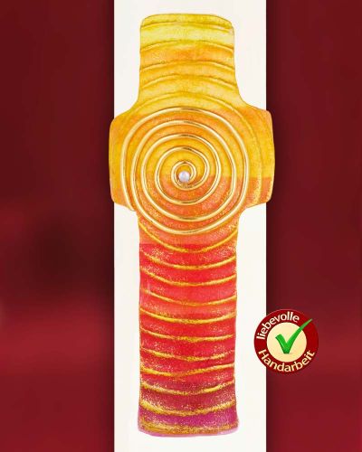 Osterkerze 800 x 80 mm "Spirale der Unendlichkeit"